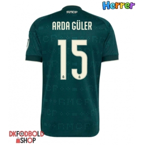 Real Madrid Arda Guler #15 Udebanetrøje 2026-27 Kort ærmer Real Madrid Arda Guler #15 Udebanetrøje 2026-27 Kort ærmer